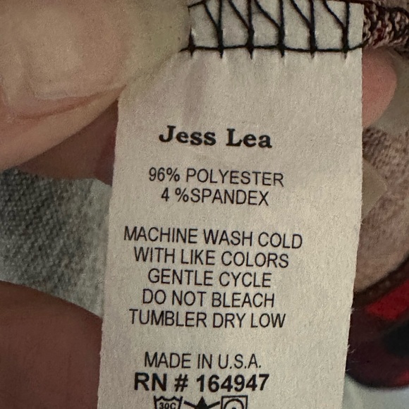 Jess Lea Bentley Buffalo Plaid Top - Picture 6 of 6